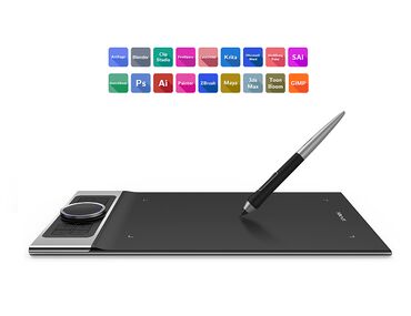 Компьютеры, ноутбуки и планшеты: Графический планшет для рисования XP-PEN Deco Pro Medium А5 - 8192