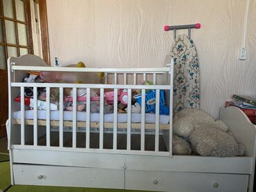 детская кровать трансформер со шкафами: Кровать-трансформер, Для девочки, Для мальчика, Б/у