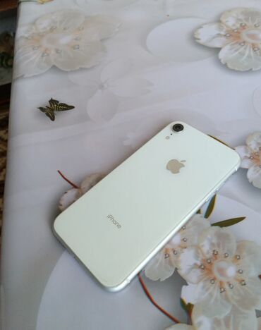 исфана телефон: IPhone Xr, Б/у, 128 ГБ, White Titanium