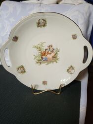 Ostali antikviteti: Tanjir za serviranja 1940g+ Chodziez Poljska. Tanjir za — 2