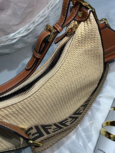 Классические сумки: Классическая сумка, Fendi, Италия, Материал: Комбинированный материал, Оригинал, Женские, Новый — 6