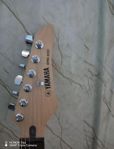 Elektro gitaralar: Elektron gitara, Yamaha, 6 sim, Yeni, Ünvandan götürmə — 6