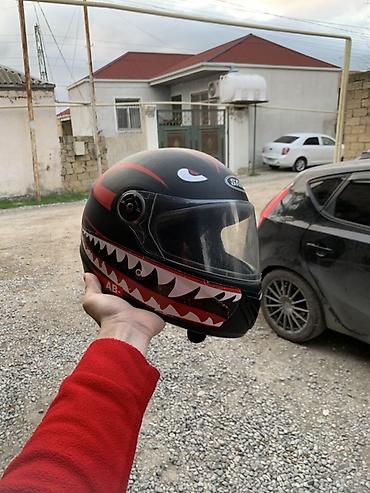 moto 150: SAFE markalı tam üzlü motosiklet dəbilqəsi - Tip: Full-face (tam — 7