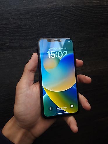 iphone xer: IPhone X, Б/у, 64 ГБ, Space Gray, Защитное стекло, 100 % — 2