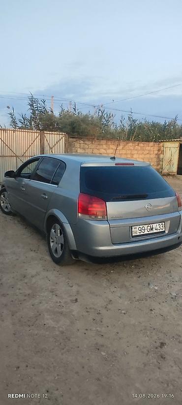 sonata 2003: Opel Signum: 2.2 l | 2003 il 480000 km Hetçbek — 2