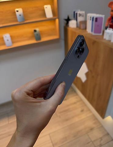 yığılma ayfonlar: IPhone 13 Pro, 128 GB, Sierra Blue, Zəmanət, Simsiz şarj, Face ID — 3