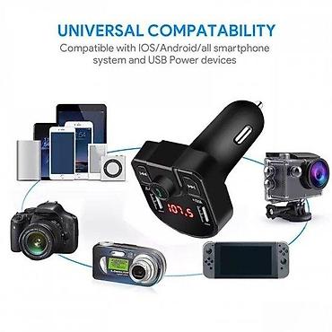 Mobile Phone Chargers: TRANSMITER FM MODULATOR MP3 PLAYER USB NOVO-FM TRANSMITER | Podržava — 4