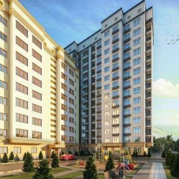 дома в оше: 2 комнаты, 64 м², Элитка, 7 этаж, ПСО (под самоотделку)