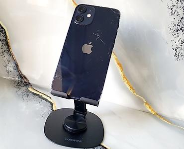 обмен на 12 мини: IPhone 12 mini, Б/у, 128 ГБ, Черный, Чехол, В рассрочку, 97 % — 7
