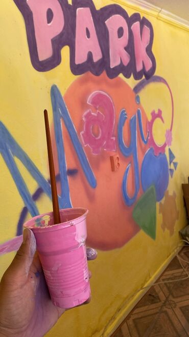 Декоративная роспись: Фактурная живопись, Художественная роспись, Граффити 3-5 лет опыта at lalafo.kg — 29 Декоративная роспись: Фактурная живопись, Художественная роспись, Граффити 3-5 лет опыта — 29