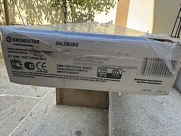 Döşəmə: Salzburg Flooring laminat döşəmə taxtaları - Brend: Kronostar (Swiss — 5