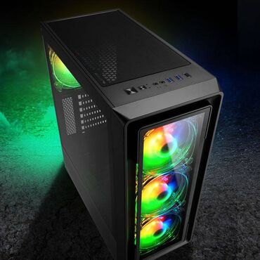 Masaüstü kompüterlər və iş stansiyaları: GA ASUS NVIDIA RTX 5060 8GB 3xFAN Pc Gaming 4k CPU INTEL CORE i5