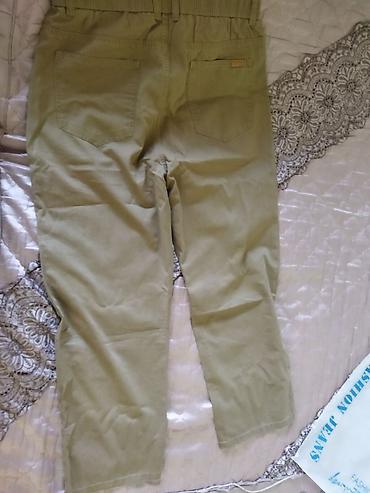 Брюки: Мужские брюки-чинос New Fashion - Цвет: бежевый/хаки - Размер на — 6