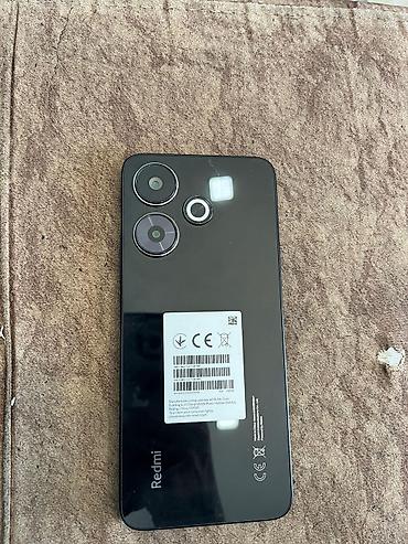 teze telefonlar: Redmi Note 13, 256 GB, rəng - Qara, Barmaq izi — 3