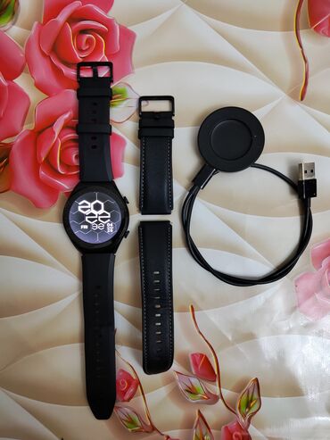 qol saatı casio: İşlənmiş, Smart saat, Xiaomi, Аnti-lost, rəng - Qara