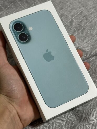 Redmi: IPhone 16, 128 GB, Yaşıl, Zəmanət