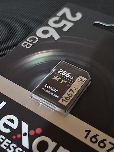 ayfon 4 s: SD Kart / Lexar 256GB Professional 1667x UHS-II SDXC Memory Card — 1