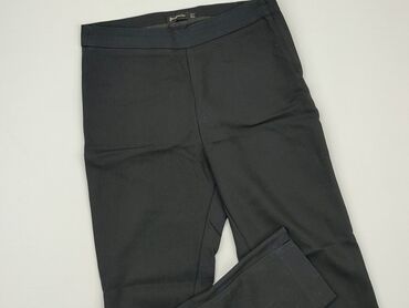 t shirty damskie adidas czarne: Material trousers, Stradivarius, S (EU 36), condition - Good