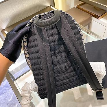 Рюкзаки: Рюкзак Dior Rider Backpack. • Жаккардовая ткань. • Отделка выполнены — 5