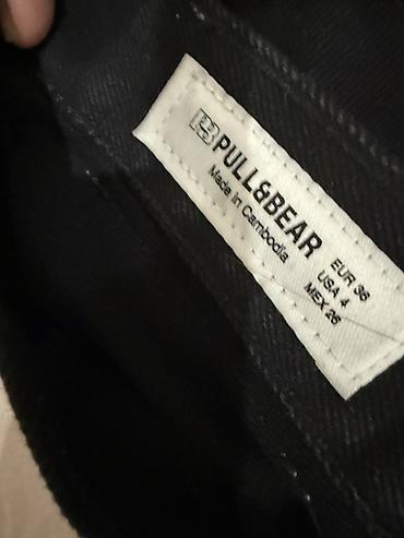 джинсы bershka: Джинсы, Прямые, PULL&BEAR, Низкая талия — 3