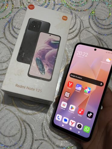 Xiaomi: Xiaomi Redmi Note 12S, 256 GB, rəng - Yaşıl, 
 Barmaq izi, İki sim kartlı