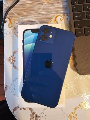 айфон 12 в баку: IPhone 12, 64 ГБ, Синий, Face ID