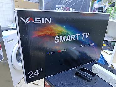 ТВ жана Видео: YASIN Телевизор 24E9000 HD Smart TV. Yasin 24E9000 Smart TV – — 1