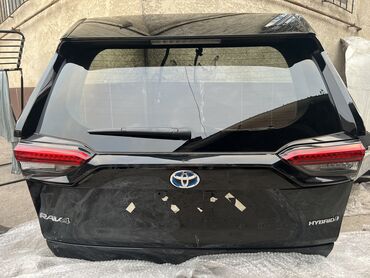 прадо 120 кузов: Крышка багажника Toyota 2020 г., Б/у, цвет - Черный,Оригинал