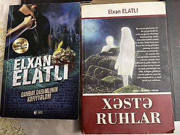 Художественная литература: Kitab dəsti – müxtəlif janrlarda 12 adda Məzmun: - Elxan Elatlı — 7
