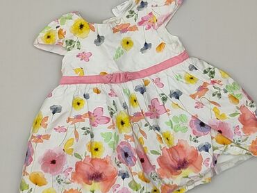 czarne rajstopy do bialej sukienki: Dress, Primark, 1-3 months, condition - Perfect