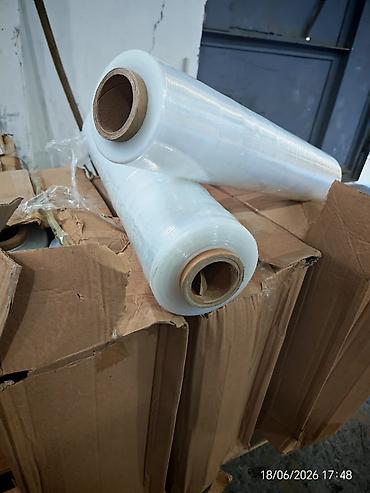 qablasdirma: Streç plyonka rulonları Məhsul: şəffaf streç (LDPE/LlDPE) plyonka, əl — 3