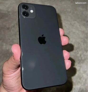 Apple iPhone: IPhone 11, Б/у, 256 ГБ, Black Titanium, Наушники, Зарядное устройство, Защитное стекло, 86 %