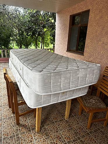ev t: İşlənmiş, Təknəfərlik çarpayı, Matras ilə, Siyirməsiz — 7