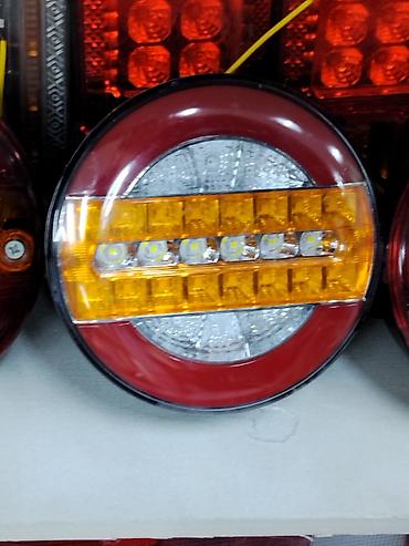 Круглый комбинированный задний фонарь LED для грузовых