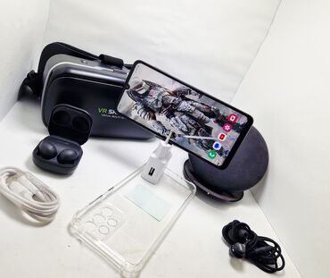 Samsung: Samsung Galaxy A33 5G, Б/у, 256 ГБ, цвет - Черный, 1 SIM, 2 SIM, eSIM — 3