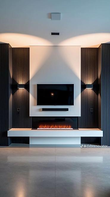 Работы по обшивке: Панельные стены и встроенные решения под ключ для интерьера - Дизайн — 42