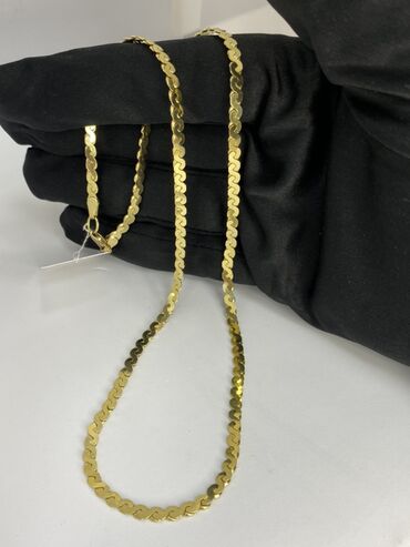 Цепочки: Цепь для бензопилы, Змейка, Проба 585, Унисекс, Новый — 1