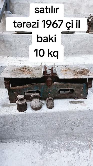 antik samdan: Məhsul: Antik tərəzilər və çəkilər dəsti - Model: Mexaniki ikiqablı — 1