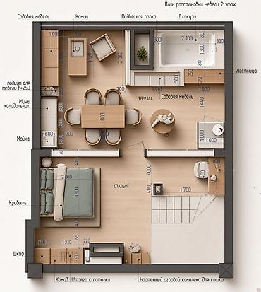 продаю кафе фас фуд: 1 комната, 102 м², Резиденция, 13 этаж, Евроремонт — 4