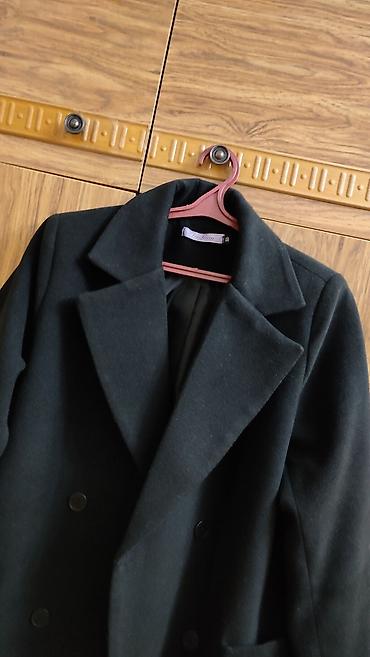 драп: Пальто, Осень-весна, Драп, Длинная модель, 4XL — 2