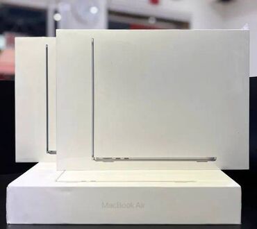 apple notebook baku: 2024 model Macbook Air M3 teze bagli karopkada butun rengler var