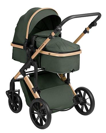 salamander papuce: KIKKA BOO Darling 3u1 – premium kolica sa I-Size auto sedištem, army — 5