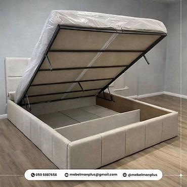 mebelman: Yeni, İkinəfərlik çarpayı, Bazalı, Matras ilə, Siyirməsiz, Azərbaycan — 3