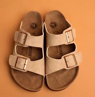 birken stock: Мужские сандалии, 45, Birkenstock, Новый, цвет - Серый, Самовывоз, Платная доставка — 2