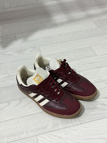 Мужские кроссовки, 38, Adidas, Б/у, цвет - Красный