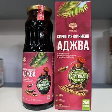 финики ажва: Сироп из фиников «Аджва» JANNAT, 250 г - Натуральный продукт без — 3
