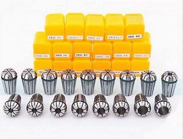 alati masine: STEZNE CAURE ER25 15KOM 2-16MM NOVO | Set steznih caura cangle ER25 — 1