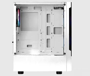 Ostali kompjuterski delovi: PC kućište GameMax H601 White ARGB – midi tower - Boja: bela sa crnim — 4