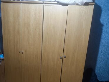 reyka taxta: Распашной, 4 двери Прямой шкаф, Гардеробный шкаф