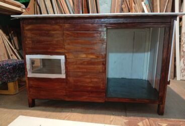 Yuvalar: İt yuvası ölçüləri haqqında məlumatları çertyoj çəkib yazmışam. Üstü — 1